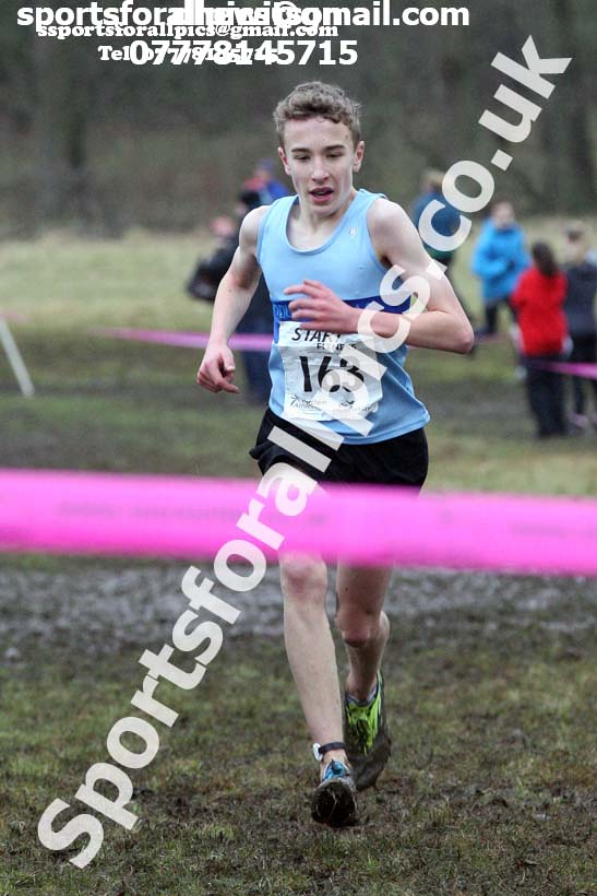 Boys under-15s, 2018 Northern Cross Country Champs., Harewood House, Leeds. Photo: David T. Hewitson/Sports for All Pics